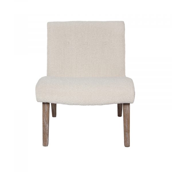 Fifi Occasional Chair Cream Front View