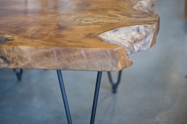 Natura Hairpin Coffee Table Close Up